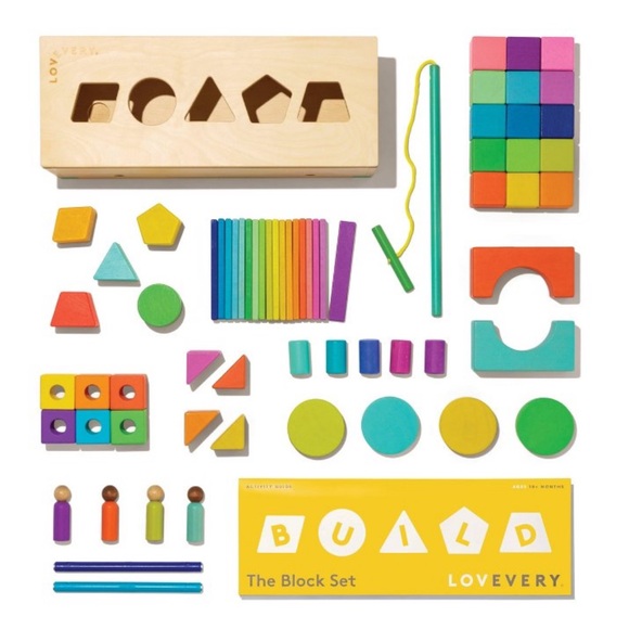 Lovevery Other - Lovevery Block Set Montessori Toy